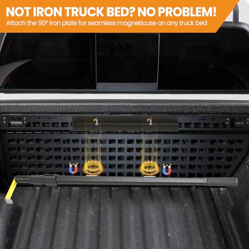 Magnetically Mounted 6.9 Ft Truck Cargo Grabber Reach Retriever Tool