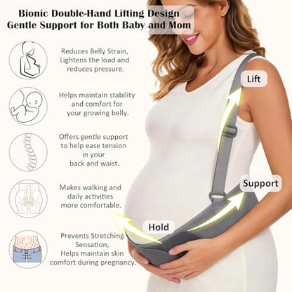 Pregnancy Belly Bands for Pregnant Women, Maternity Pregnancy Support Belt