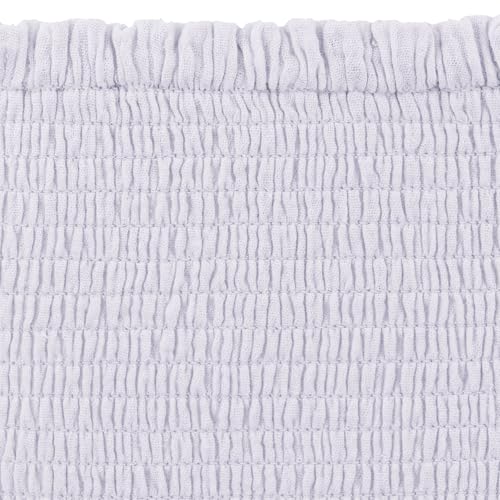 R.Vivimos Women's Cotton Off-Shoulder A-Line Midi Dresses - color: Light Purple, size: Small