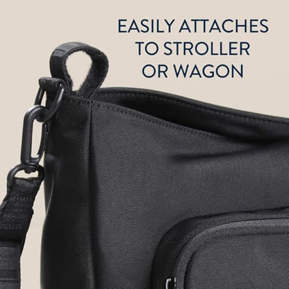 Itzy Ritzy Belong Cargo Caddy Stroller Organizer & Crossbody Bag (Black) - color: Black