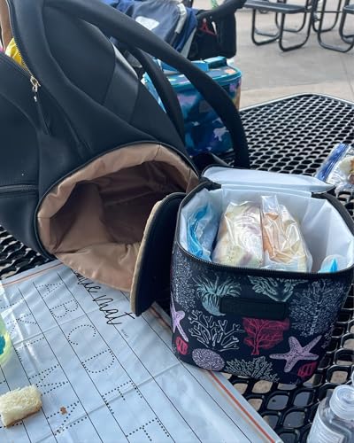 Sarah Wells Cold Gold Breastmilk Cooler with Ice Pack (Ocean) - color: Ocean