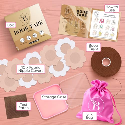 Boob Tape, Silicone Nipple Covers, Invisible, Strapless Dress Accessories