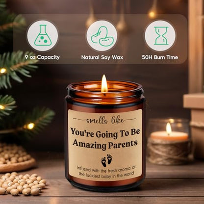 GSPY Candles, New Parents Gifts for Couples, Mom to Be, New Dad, First Time