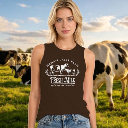 Womens Nursing Tank Tops for Breastfeeding Friendly Zip Sleeveless Breastfeeding Shirts Maternity Nursing Tank - color: Brown, size: Medium