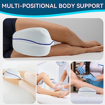 Knee Pillow for Side Sleepers Hip Pain, Leg Pillow for Side Sleeping - size: Bandage pillow (2 pack)