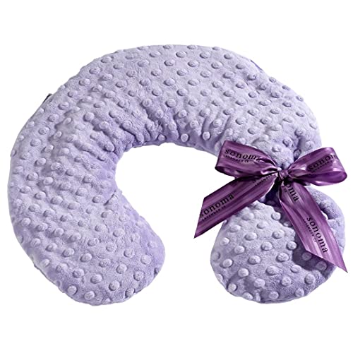 Sonoma Lavender Luxury Lavender Neck Pillow, Lilac Dot - color: Lilac Dots