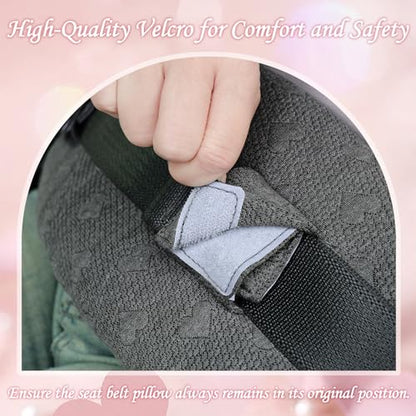 Post-Op Seat Belt Pillow – Ice/Hot Pocket for Chest/Heart, Small Grey - color: Dark Gray, size: Small