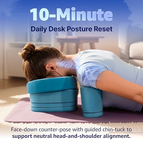 G.StretchAid Face-Down Posture Corrector for Tech Neck & Rounded Shoulders