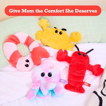 Menstruation Crustacean Shrimp Heating Pad by Relatable - style: Shrimp