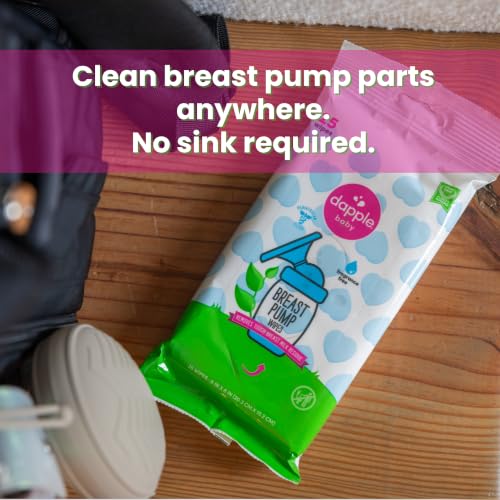 Dapple Baby - Breast Pump Wipes - (3 Pack), 25 Count - size: 25 Count (Pack of 3)