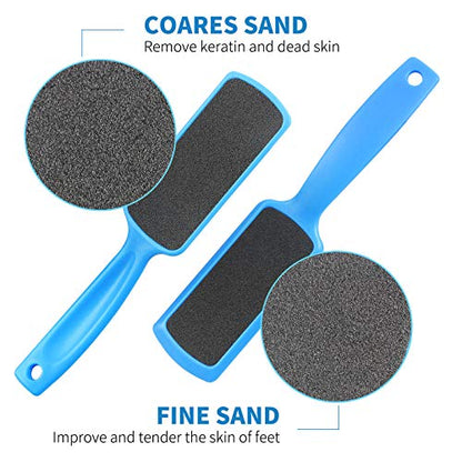 Fu Store Pedicure Foot Files Callus Remover with Double Sided Feet Rasp - size: 1 Count (Pack of 6)