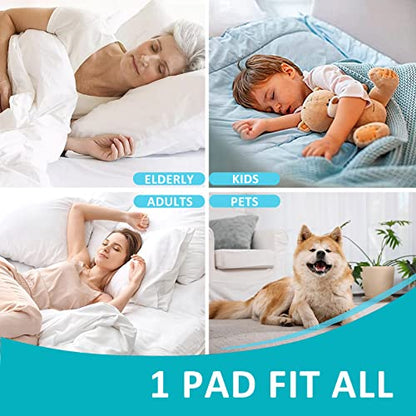 4 Pack Washable Waterproof Bed Pads 34"x36", Incontinence Bed Pads - size: 34 x 36 inches (Pack of 4)