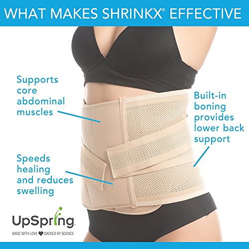 Upspring Shrinkx Belly Postpartum Belly Wrap | Post Pregnancy Belly Wrap - style: L/XL