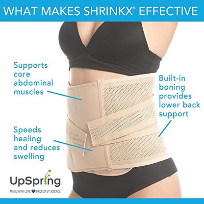 Upspring Shrinkx Belly Postpartum Belly Wrap | Post Pregnancy Belly Wrap - style: L/XL