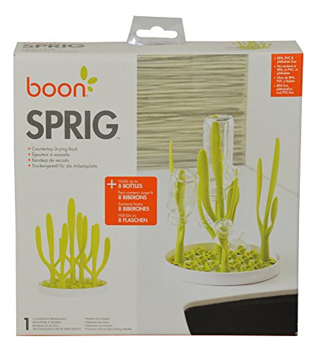 Boon Spring Countertop Drying Rack, Green (B11139) (Pack of 2) - size: 1 Count (Pack of 2)