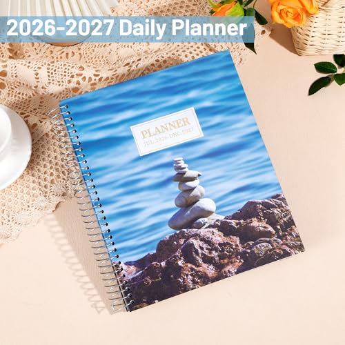 CAGIE Planner 2026-2027 Weekly and Monthly,18 Month (Jul. 26-Dec. 27) - color: Blue