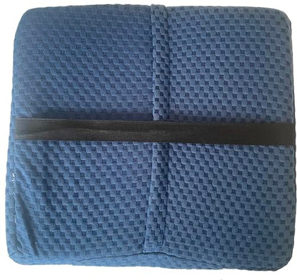 Therapist's Choice Memory Foam Contoured Lumbar Support Pillow - Office Chair Back Support, Back Cushion and Lower Back Pillow - Desk Chair Back Support