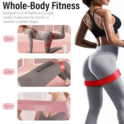 FTTYONE 5-Level Loop Resistance Bands for Men and Women