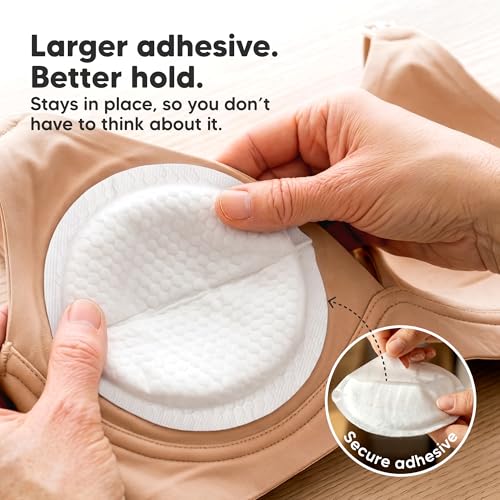 KeaBabies Nursing Pads Disposable, Breast Pads for Leaking Milk (120 Count) - size: 120 Count