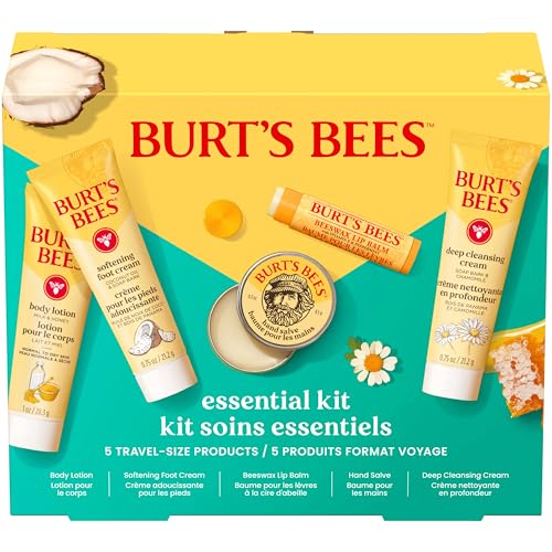 Burt's Bees Essentials Kit Gift Set, 5 Travel Size Products - style: Everyday Essentials Set- New