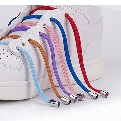 anan520 Tieless Elastic Shoe Laces, No Tie Shoelaces for Kids/Adults - color: 1-black