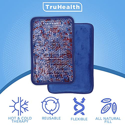 Ice Packs for Injuries, Gel Bead Hot and Cold Compress, 2-Pack