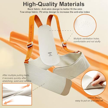 Belly Bands for Pregnant Women - Breathable Pregnancy Belly Support Belt with Adjustable Straps, Back Support, Pregnancy Waist Support Belt (Large)