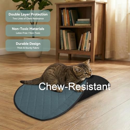 Siedihit Washable Reusable Pet Pee Pads, Absorbent Non-Slip Training Mat - size: Small - 2pack