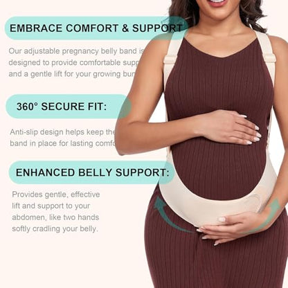 Belly Bands For Pregnant Women Maternity Belt Pregnancy Belly Support Band