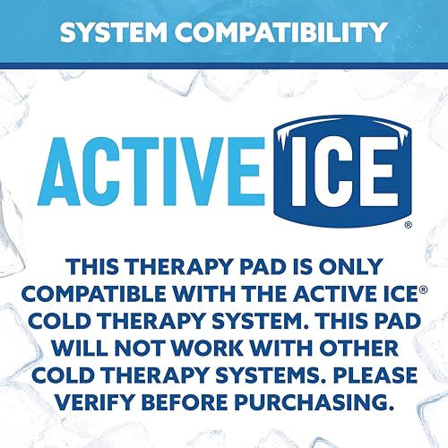 Polar Active Ice® Back Therapy pad 12” x 8.5” with Attached Belt. Use only with The Polar Active Ice #AIS Therapy System. - style: Back Pad