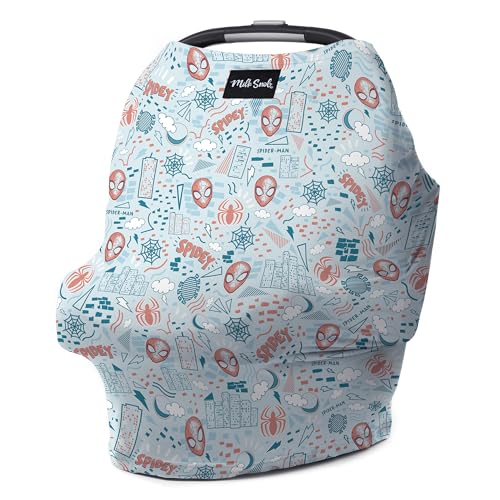 Milk Snob Original Marvel 5-in-1 Baby Cover (Spider-Man Sketch Book) - color: Spider-Man Sketch Book