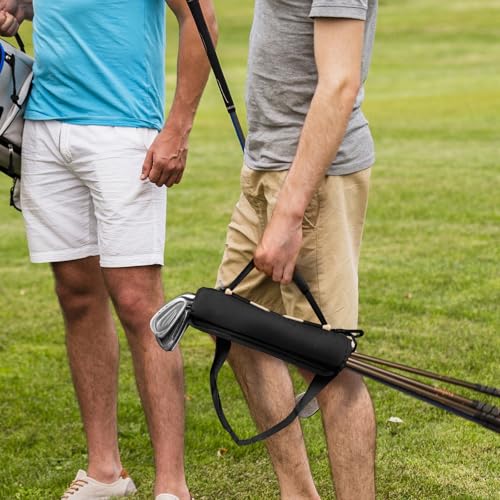 FINGER TEN Mini Golf Bag for 3-7 Clubs - color: Black, size: 1Pc