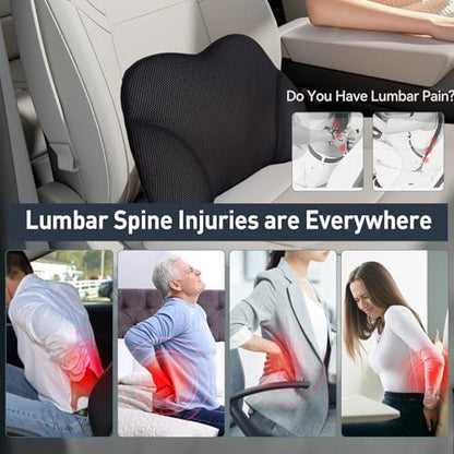 Make Relaxing Lumbar Support Pillow, Back Pillow for Lower Back Pain Relief - color: Backsaver-eight