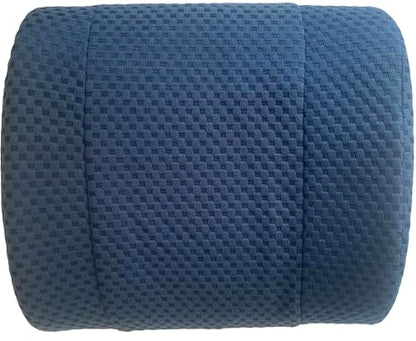 Therapist's Choice Memory Foam Contoured Lumbar Support Pillow - Office Chair Back Support, Back Cushion and Lower Back Pillow - Desk Chair Back Support