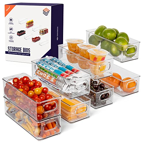 ClearSpace Plastic Pantry Organization and Food Storage Bin, 8 Pack - size: 8 Pack