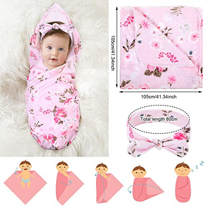 Mepase 5 Pcs Mommy and Me Hospital Outfits Set - color: Light Pink, size: Medium