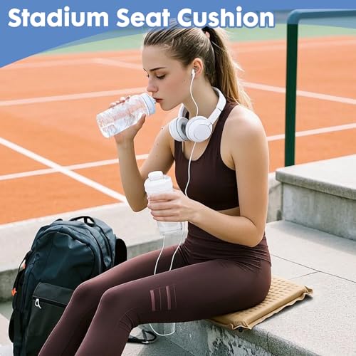 Airplane Travel Seat Cushion, 1, Khaki - color: Khaki