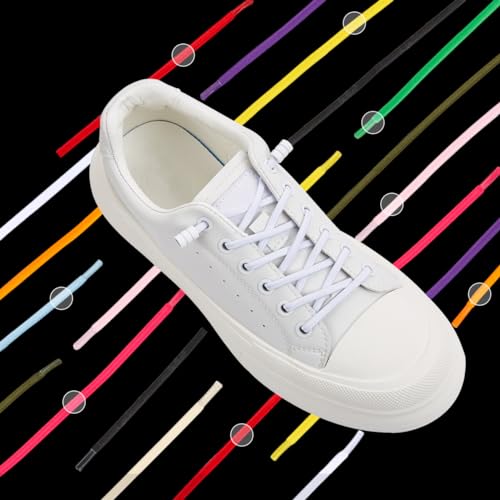 Elastic No Tie Shoelaces For Kids & Adults Sneakers，One Size Fits All - color: 1 Pair Purple
