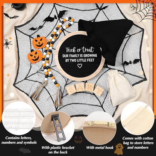 22 Pcs Halloween Pregnancy Announcement Set Fall Baby Reveal Ideas