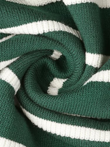 Maternity Tank Dress Striped Rib Knit Sleeveless Bodycon - color: Green, size: Small