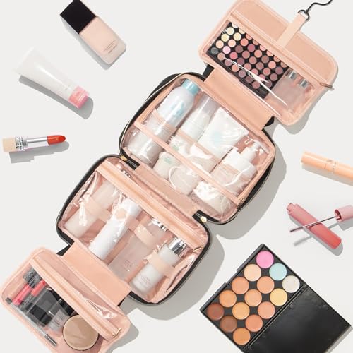 Personalized Hanging Toiletry Bag Travel Makeup & Cosmetic Bag Organizer - style: N