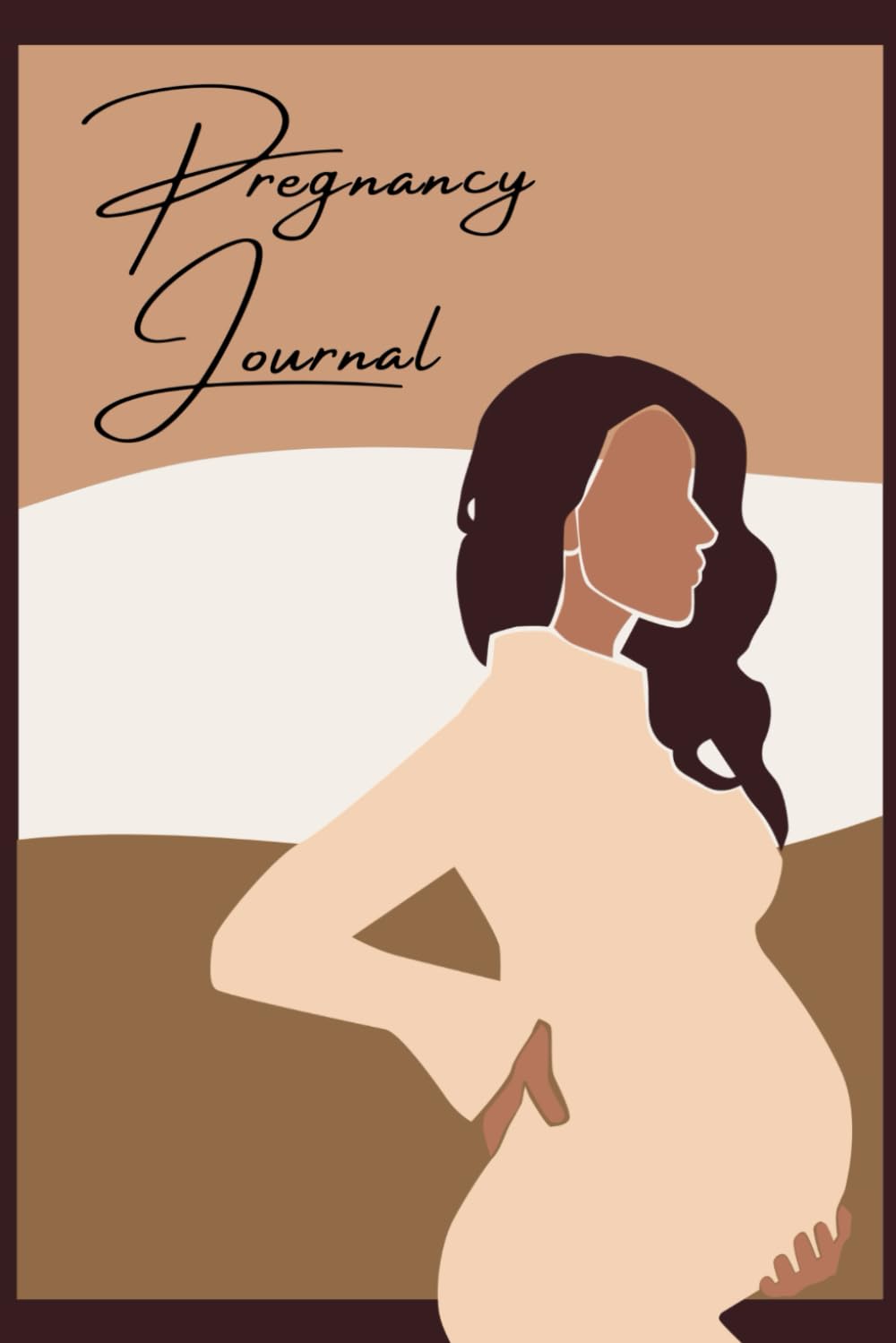 Pregnancy Journal for Women - Gender Neutral Baby Book Keepsake with Organized Tabs, Notes Section, Photo Pocket, Pregnancy Scrapbook