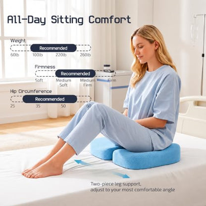 GAB Medical Bed Sore Cushions for Butt, Donut Pillow for Tailbone Pain - color: Blue