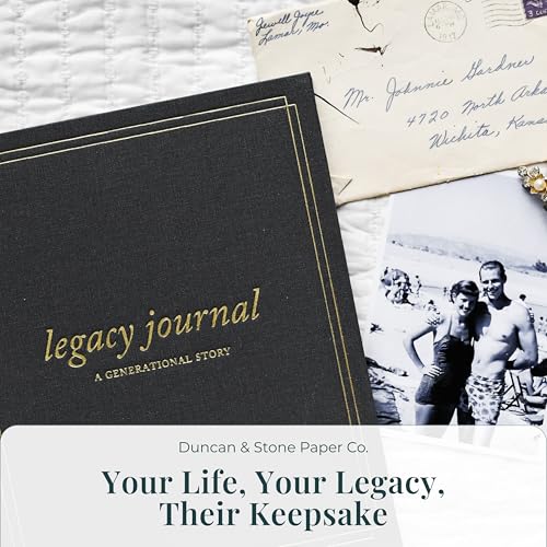 Duncan & Stone Legacy Journal for Grandparents, Memory Book, Ivory - style: Legacy Ivory