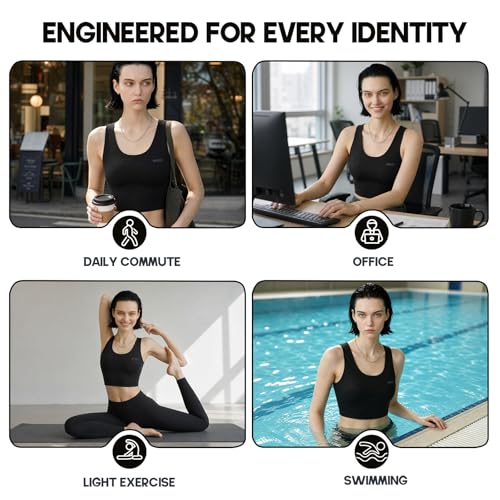 Chest Binder FTM,Moderate Compression Pullover Binder Bra for Women - color: Black, size: Large