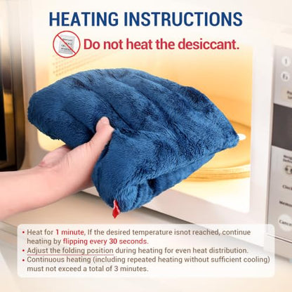 Comfytemp Small Microwavable Moist Heating Pad for Back and Neck, 8" x 16" - size: 8"x16"