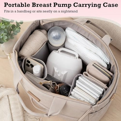 Breast Pump Case for Eufy S1 Pro,S1,E10 & E20 Wearable Breast Pump