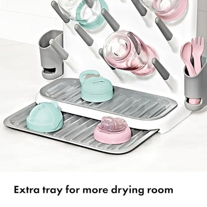 OXO Tot Expandable Baby Bottle Drying Rack, Space-Saving - size: Expandable