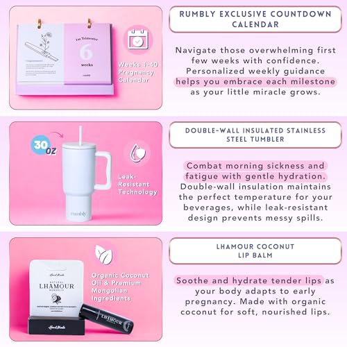 1st Trimester Mom to Be Essentials Box, Pregnancy Gift - size: 1st Trimester
