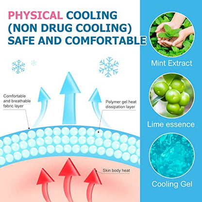 40 Pack Cooling Patches for Migraine & Headache, Outdoor Sports Heat Relief - size: 40pcs